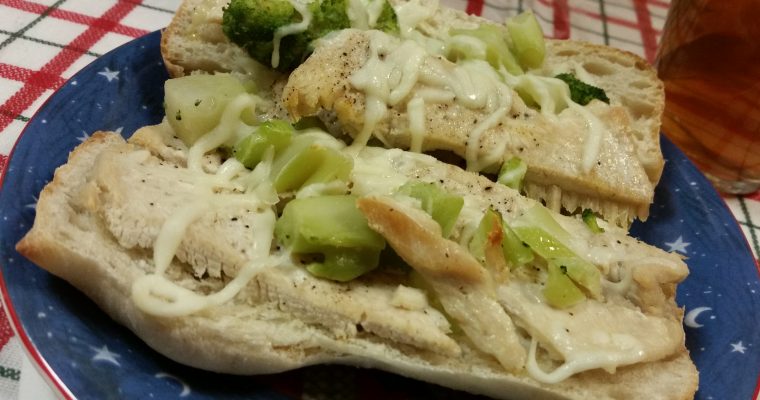 Chicken and Broccoli on Italian