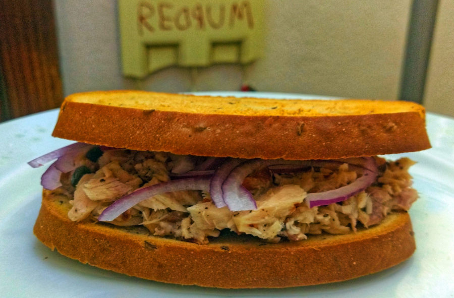 Tuna on rye Sandwich Portraits