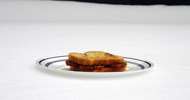 Potato Pancakes on French toast