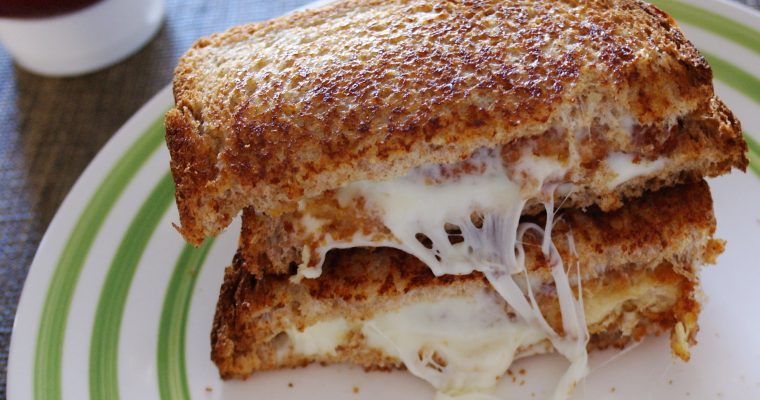 Grilled Chicken and Mozzarella on wheat